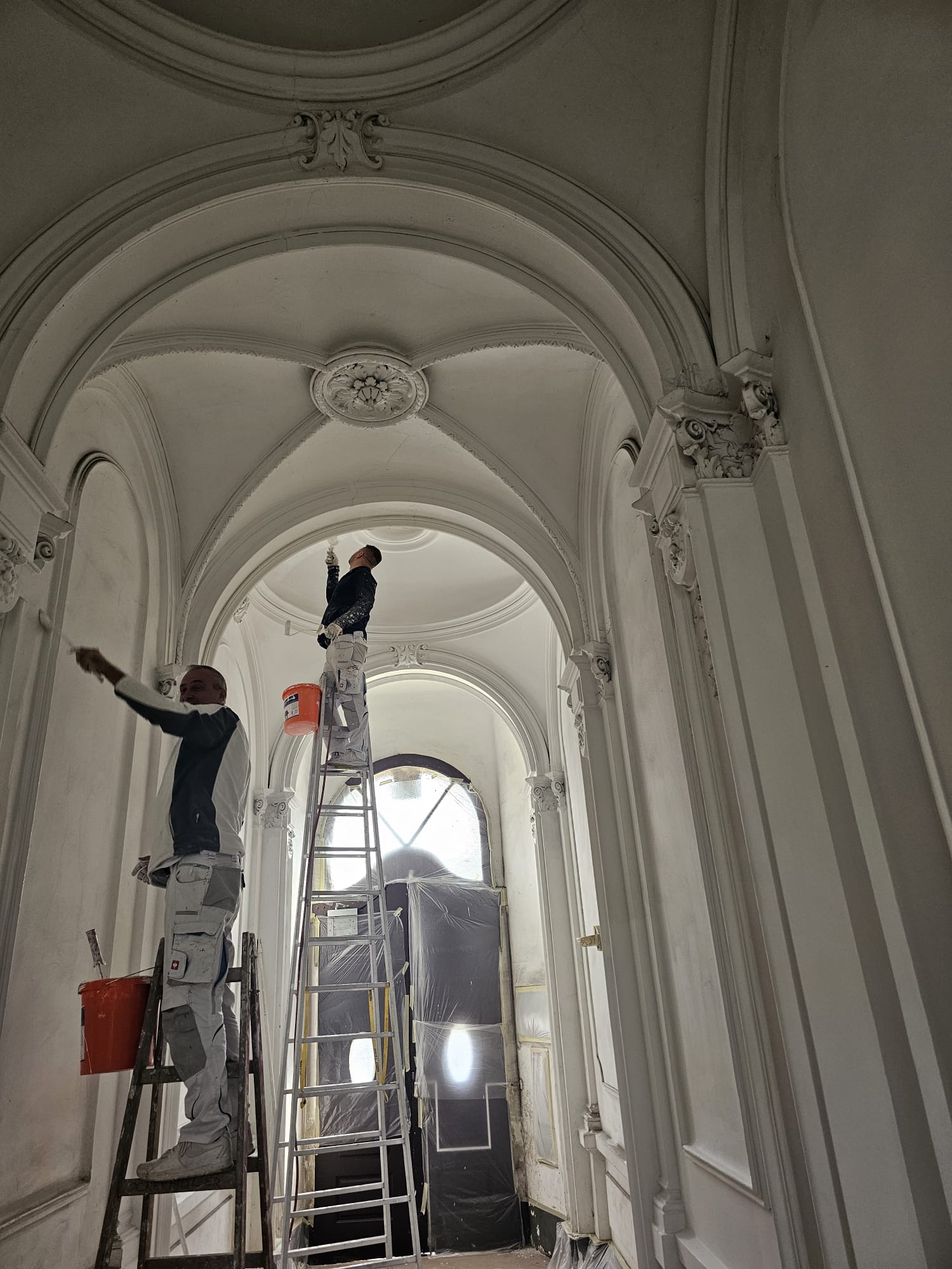 Malerarbeit Wien – Vorraum Arbeit